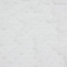Minky biele, pretláčané ťuplíky, š.150