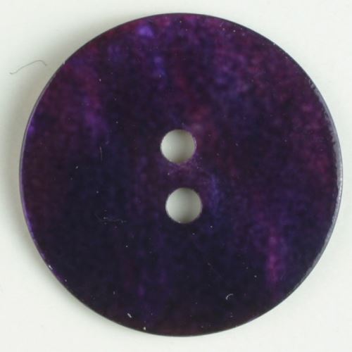 Knoflík perleťový fialový 241189, 13mm