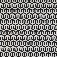 Úplet A0193, černo-bílý vzor, š.150