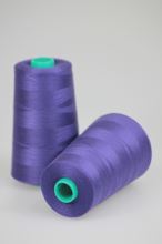 Nit KORALLI polyesterová 120, 5000Y, odstín 4760, fialová-modrá