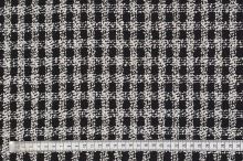 Kostýmovka 4714 čierno-biele káro, š.150 (3)