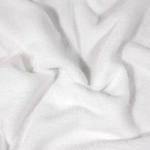 Fleece bílý š.180