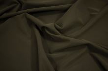 Koženka N6002 z rubu česaná khaki, drobný vzor, ​​š.140 (4)