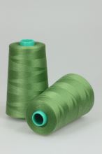 Nit KORALLI polyesterová 120, 5000Y, odstín 6360, zelená