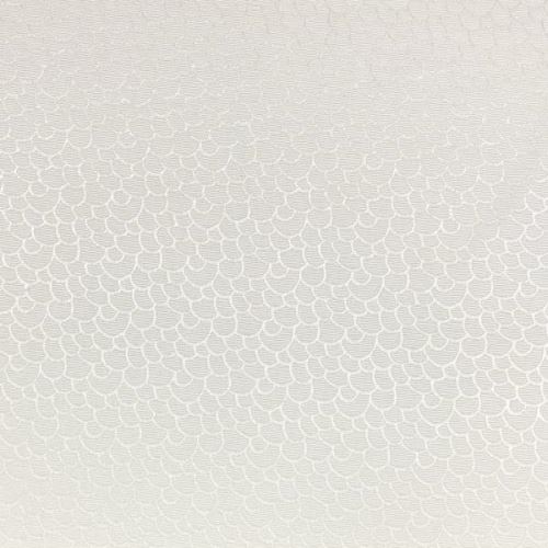 Kostýmovka 17253 bílá, šupinový vzor, š.145