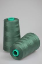 Nit KORALLI polyesterová 120, 5000Y, odstín 6630, zelená