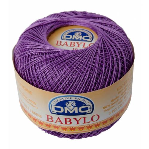 Babylo 50g, sila 10, fialová - odtieň 553