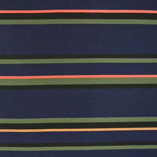 Úplet 19344, barevné pruhy, š.155