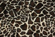 Kožešina žirafa, hnědožlutý vzor, š.150