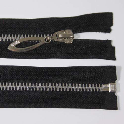 Zips kovový 5mm dĺžka 70cm, farba 332 (deliteľný)
