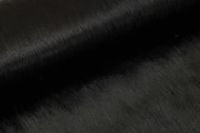 Umelá kožušina N6448 s dlhým vlasom čierna, š.155