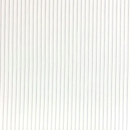 Kostýmovka 20945 off white, strieborný tenký pruh, š.145