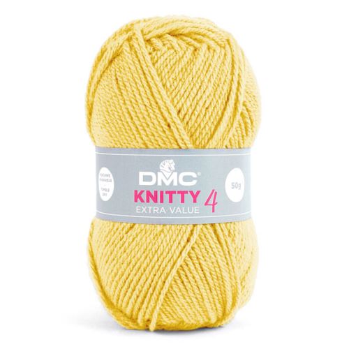 Priadza KNITTY 4 50g, vanilková - odtieň 957