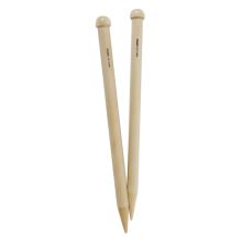 Rovné pletacie ihlice bambusové 35 cm, veľkosť 20,0