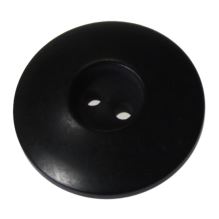 Gombík čierny K32-15, priemer 20 mm. (2)