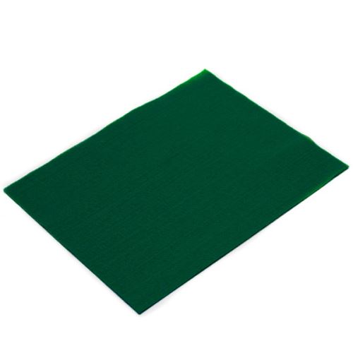 Filc řezaný 20x25cm/1,5mm, tmavě zelený