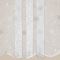 Záclona bílá s béžovo-šampáň květinovou výšivkou v.290cm
