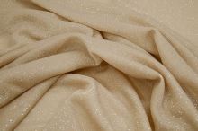 Úplet béžový 2220, zlatý lurex, š.150 (2)