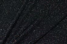 Úplet N7153 čierny, farebný lurex, strieborné glitre, š.155 (1)