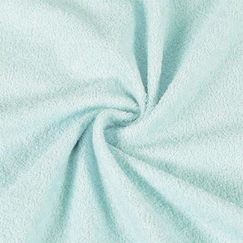 Nepriepustné jemné froté aqua, š.205