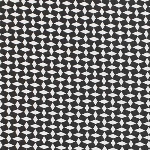 Kostýmovka BENGALÍNO, čierno-biele kosoštvorce, š.145