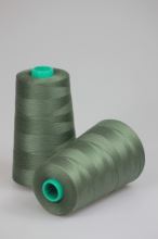 Nit KORALLI polyesterová 120, 5000Y, odstín 6740, zelená