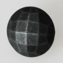 Knoflík šedá patina K24-3, průměr 15 mm.
