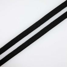 Guma prádlová čierna jemná, šírka 6mm