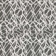 Úplet A0180 šedý kreš, bílý geometrický vzor, š.160