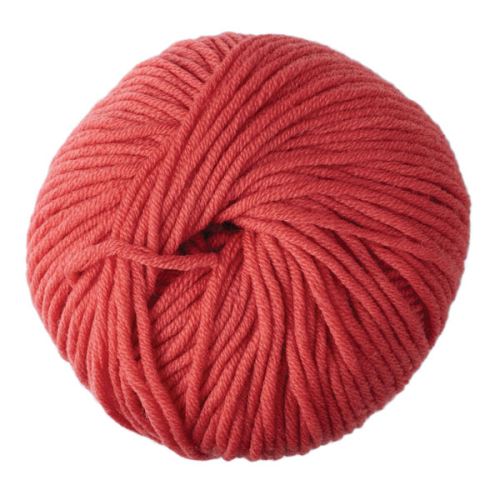 Priadza WOOLLY 5 50g, jahodová - odtieň 05