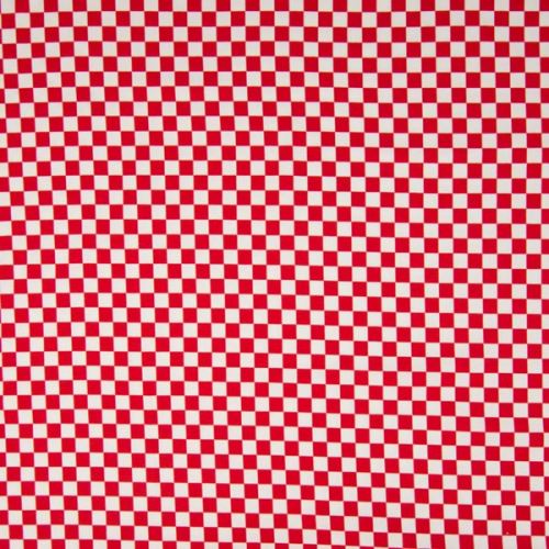 Úplet 21761, červeno-biela šachovnica, š.150