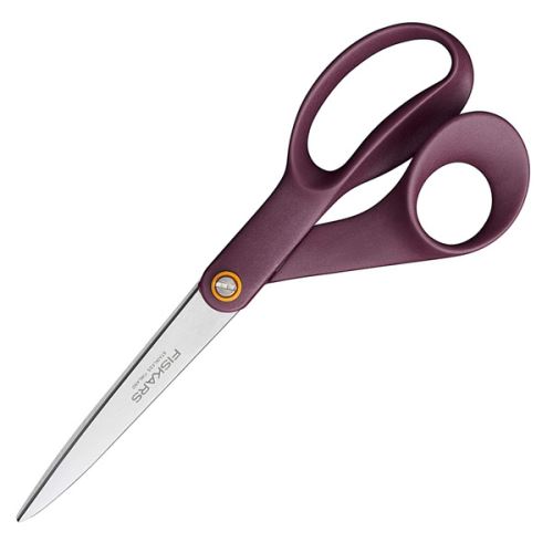 Universální nůžky Fiskars purpurové, velikost 21 cm