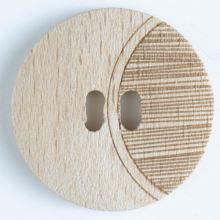 Knoflík dřevěný 261084, 20mm