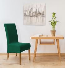 Voděodolný potah na židli zelený