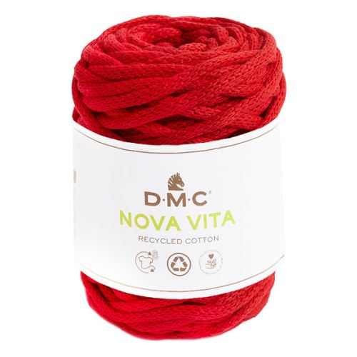 Priadza NOVA VITA 250g, červená - odtieň 05