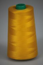 Nit KORALLI polyesterová 120, 5000Y, odstín 2125, žlutá