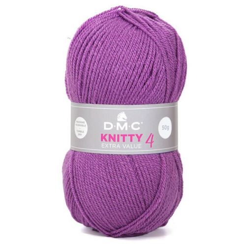 Priadza KNITTY 4 50g, lila - odtieň 669