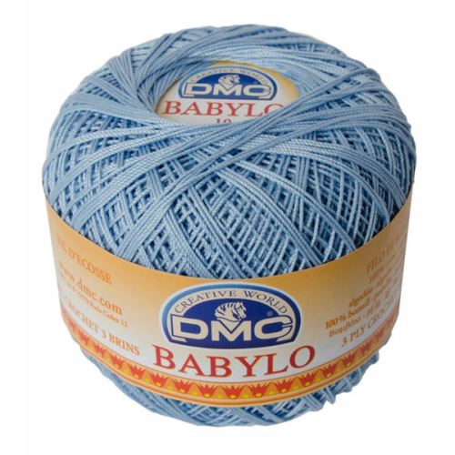 Babylo 50g, sila 10, svetlo modrá - odtieň 3840