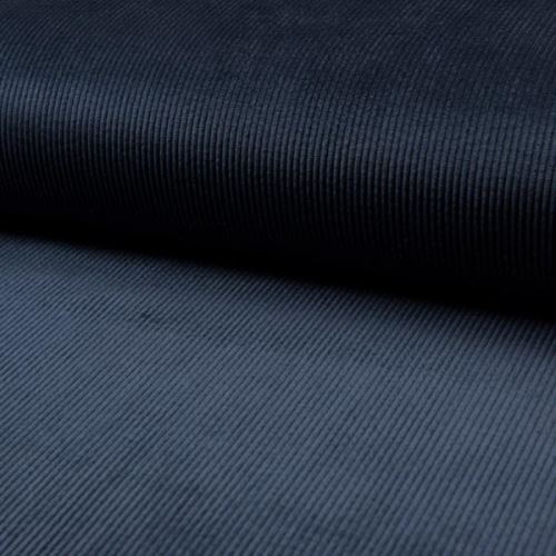 Menčester WASHED tmavomodrý, š.145