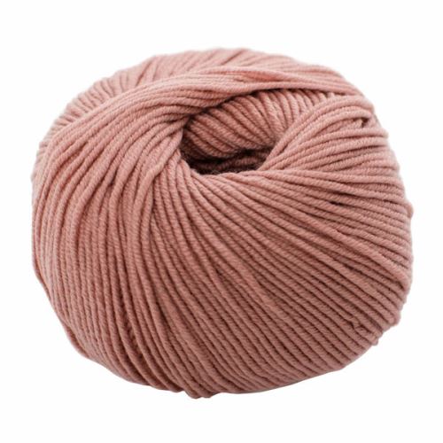 Priadza WOOLLY 50g, staroružová - odtieň 045