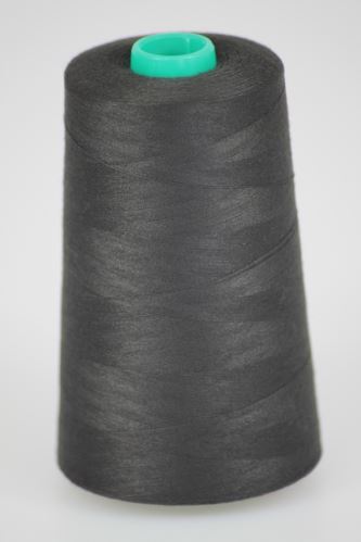 Nit KORALLI polyesterová 120, 5000Y, odstín 8795, černá-hnědá