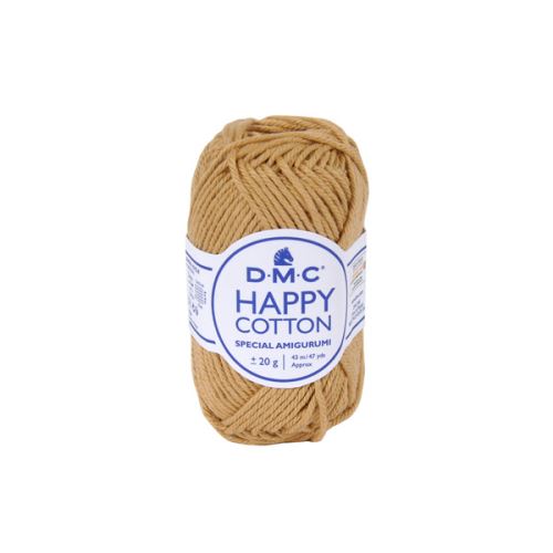 Příze HAPPY COTTON 20g, okrová - odstín 776