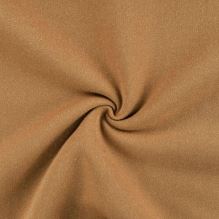 Teplákovina česaná camel, zlatý lurex, š.150 (2)