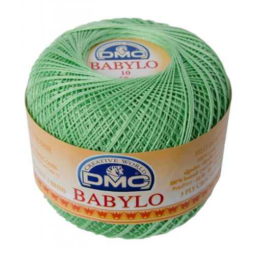 Priadza Babylo 50g, sila 10, mentolová - odtieň 508