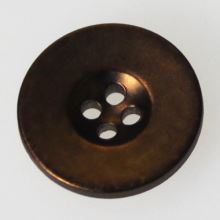 Knoflík bronzový K24-6, průměr 15 mm.
