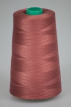 Nit KORALLI polyesterová 120, 5000Y, odstín 2360, hnědá-růžová