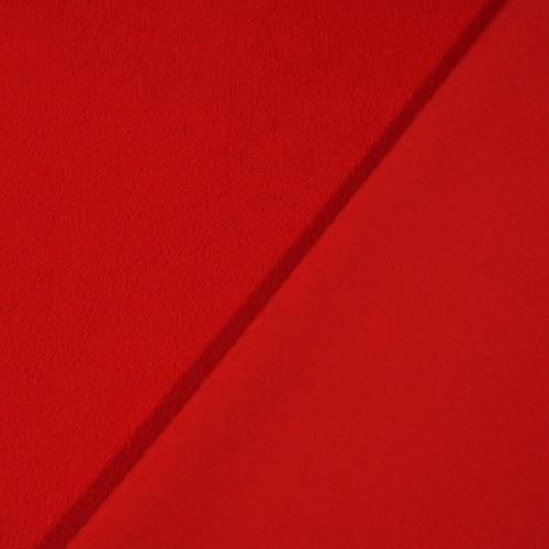 Softshell červený, 270g/m2, š.145