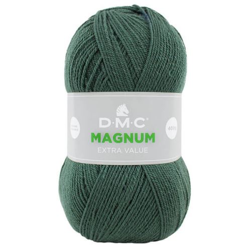 Priadza MAGNUM 400g, khaki - odtieň 671