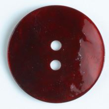 Knoflík perleťový tmavě červený 241115, 13mm