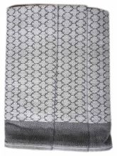 Utěrky z egyptské bavlny, šedý vzor, č.93, 50x70cm, 3ks